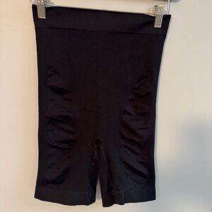 ADDITION ELLE Women's Shapewear Shorts Black Size 2X